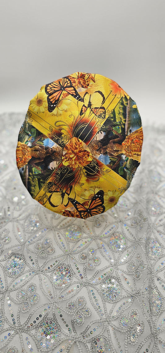 GORRO DE OSHUN CON DISEÑO