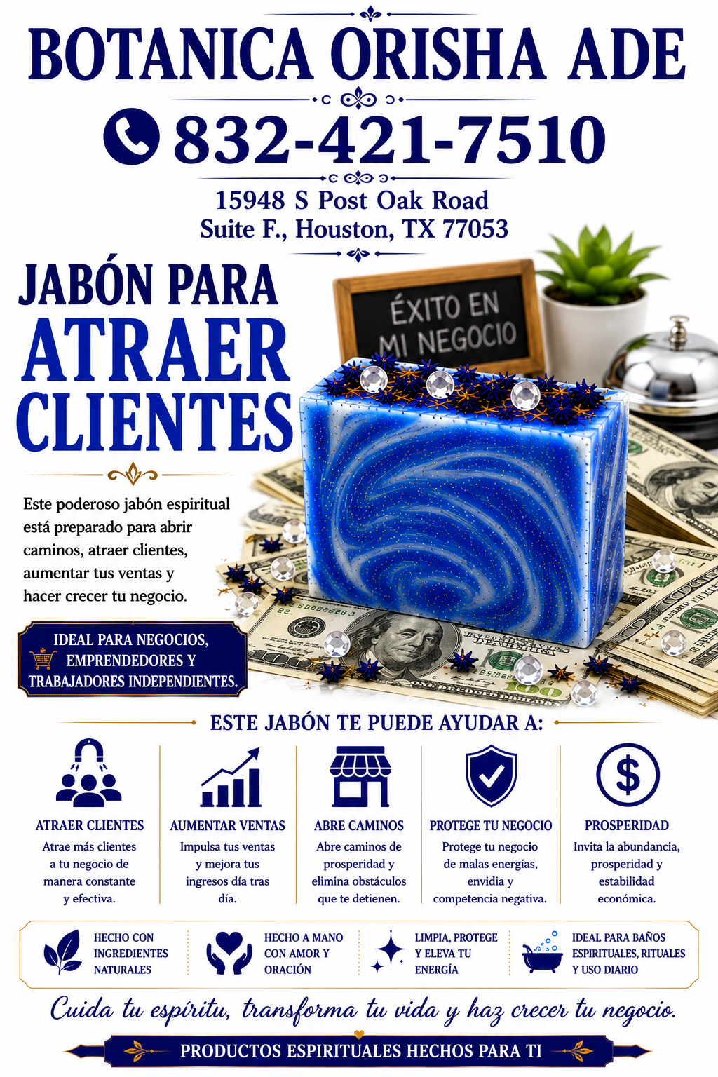 JABON PARA ATRAER CLIENTES