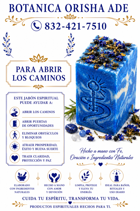 JABON PARA ABRIR LOS CAMINOS