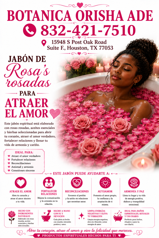 JABON PARA ATRAER EL AMOR