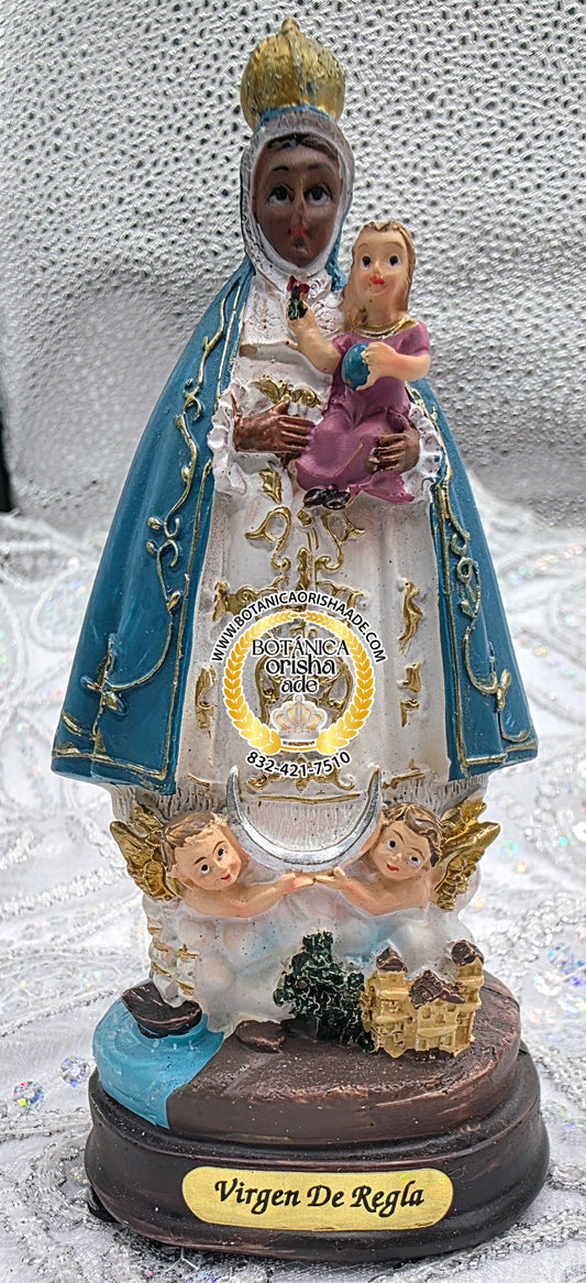ESTATUA DE VIRGEN DE REGLA 6"