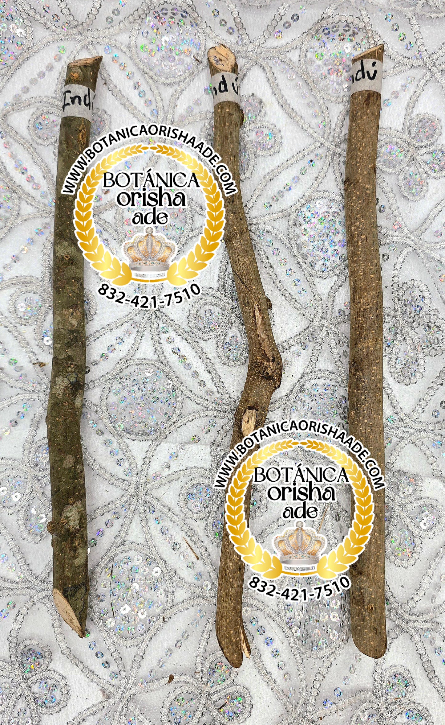 PALO INDÚ-  15 Y 20 PULGADAS DE LARGO