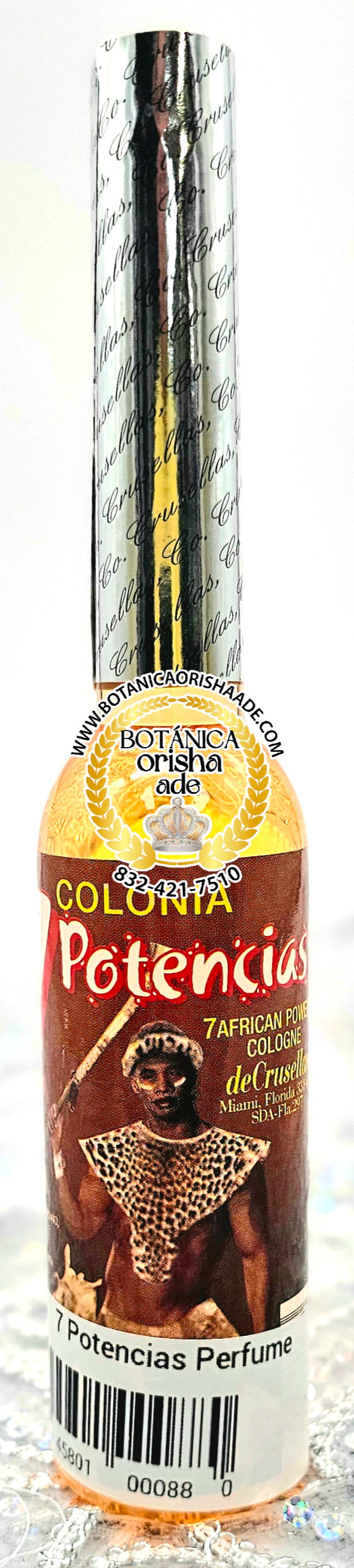PERFUME 7 POTENCIAS - 7 AFRICAN POWERS - 7.5 OZ