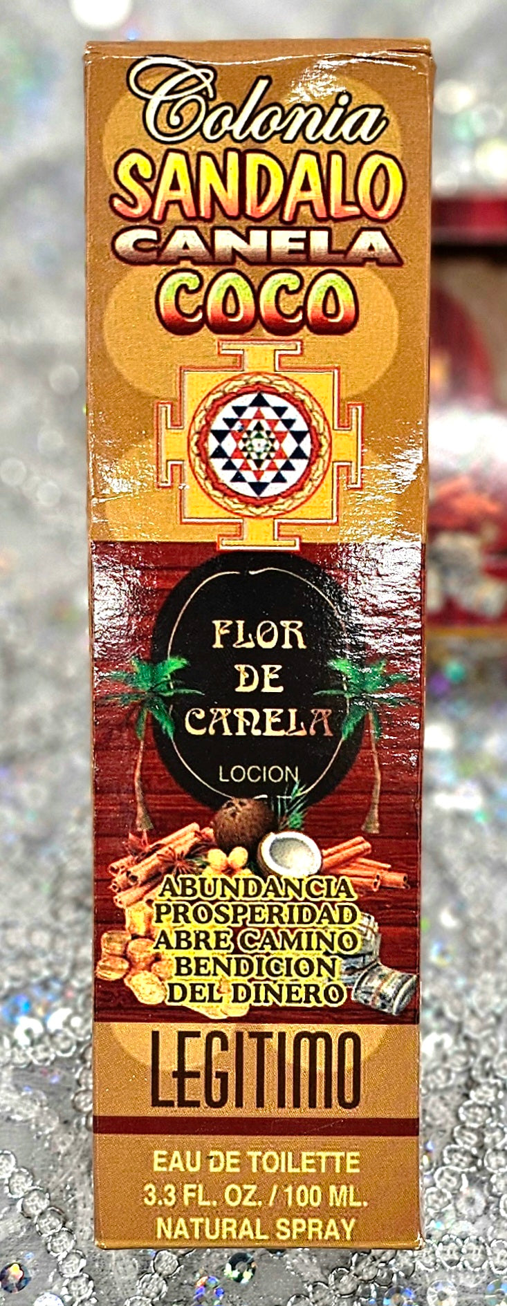 Perfume Sandalo, Canela y Coco