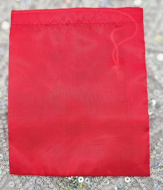 BOLSA DE CARACOL ROJA
