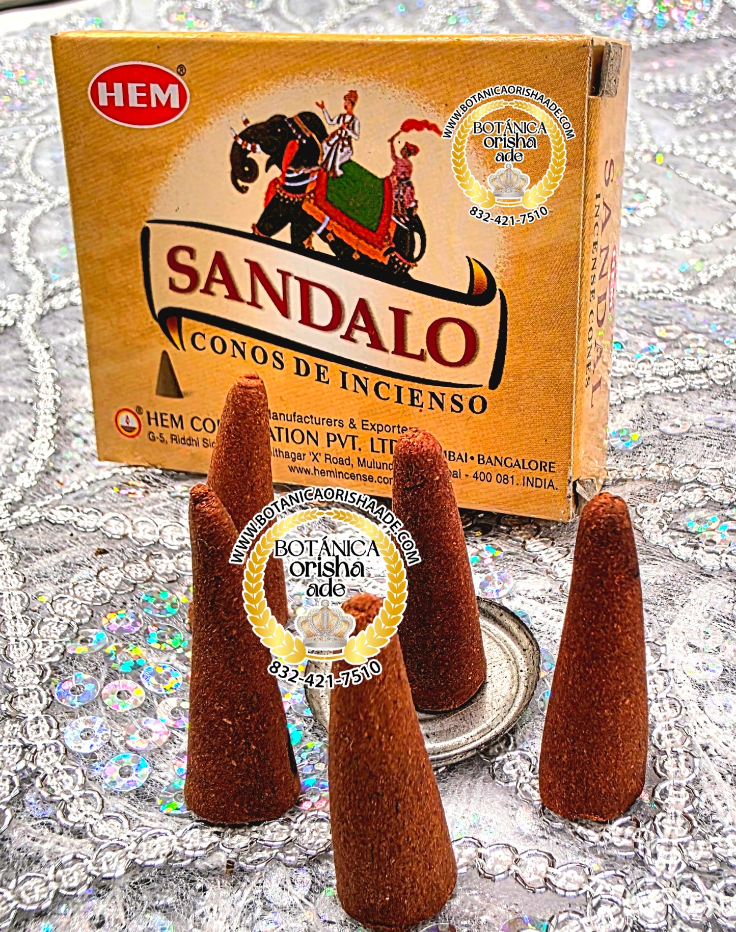 INCENSIO SANDALO EN CONO