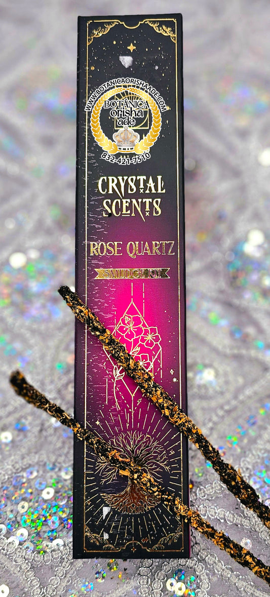 INCENSIO CRYSTAL SCENTS ROSE QUARTZ