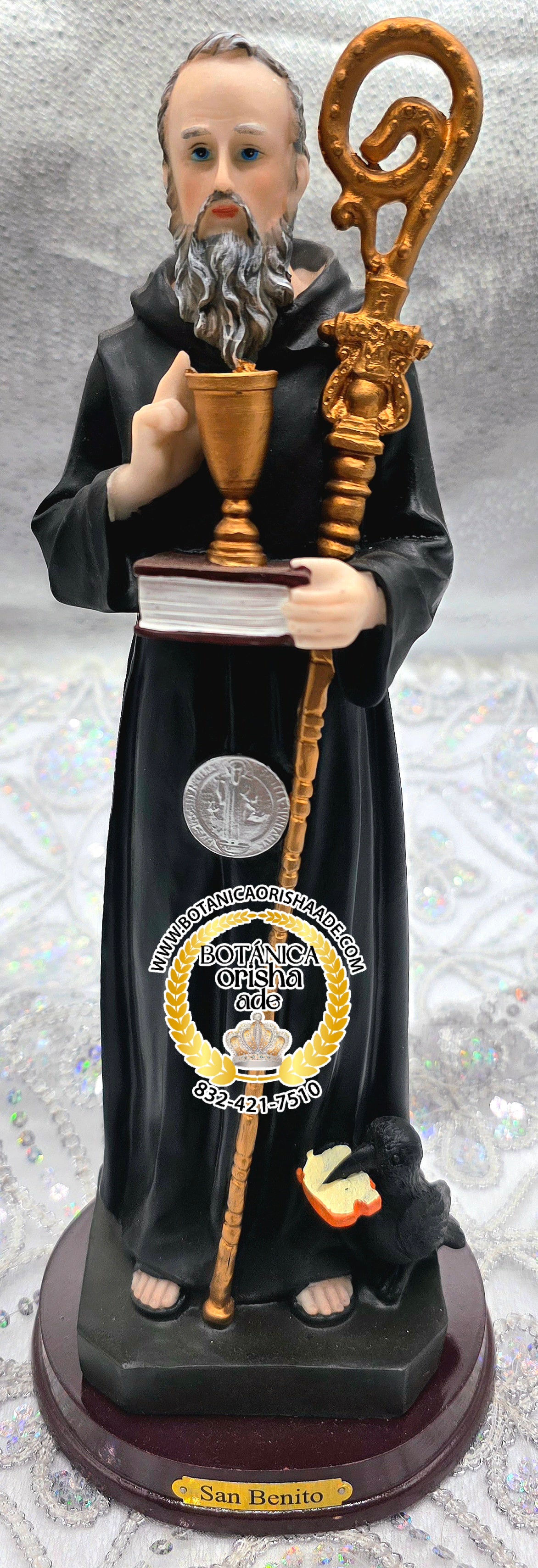ESTATUA SAN BENITO 9"