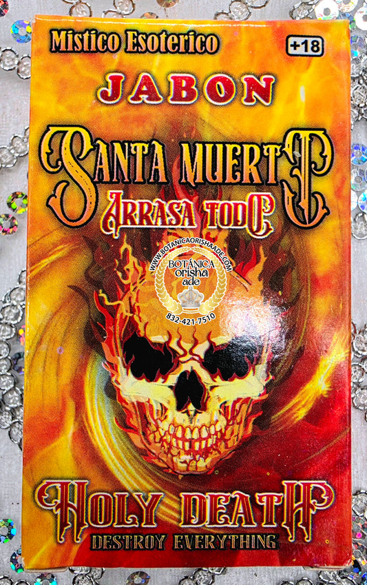 JABÓN ARRASA TODO SANTA MUERTE