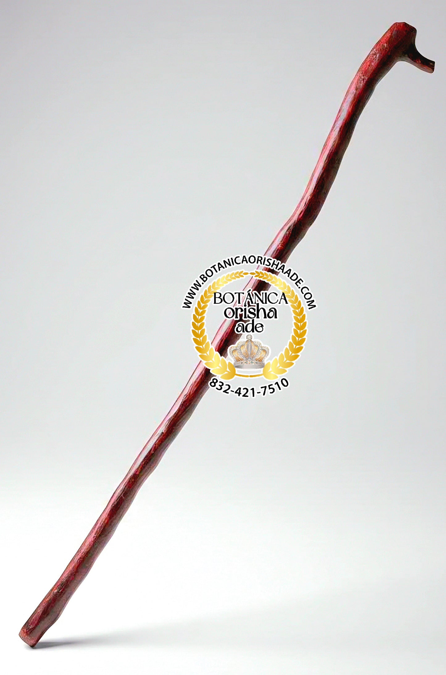 BASTON DE MANGLE ROJO