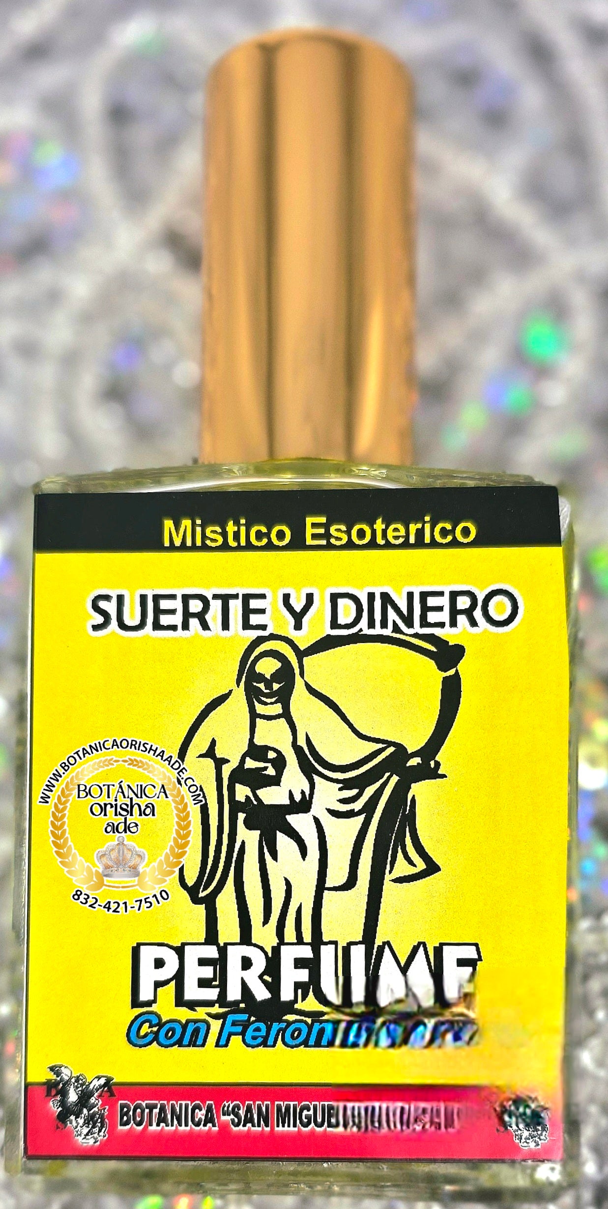 PERFUME DE LA SANTA MUERTE - SUERTE Y DINERO