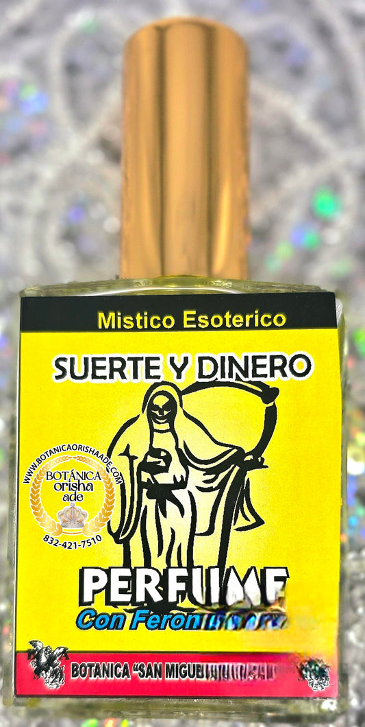 PERFUME DE LA SANTA MUERTE - SUERTE Y DINERO