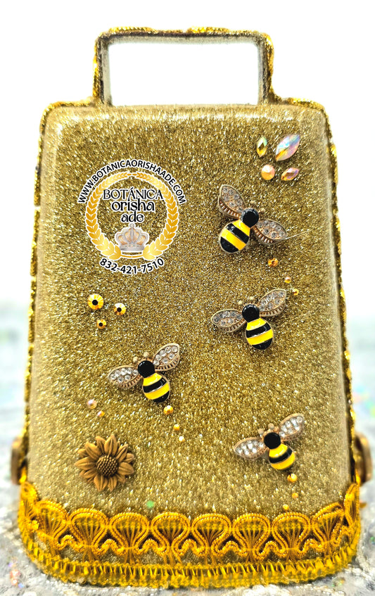 CINCERRO DECORADO DE OSHUN 4