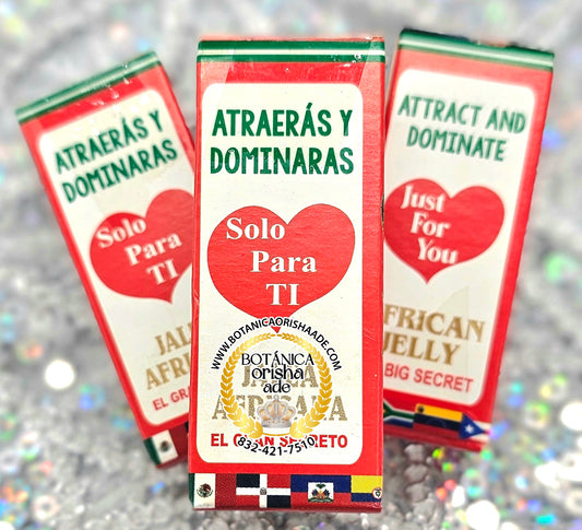ACEITE ATRAERAS Y DOMINARAS