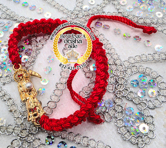 PULSO DE SANTA MUERTE ROJA