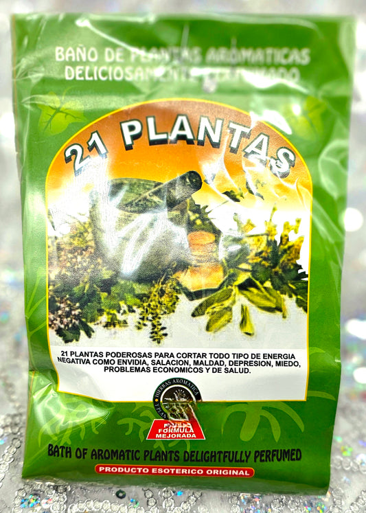 HIERBA SECA-21 PLANTAS PODEROSAS