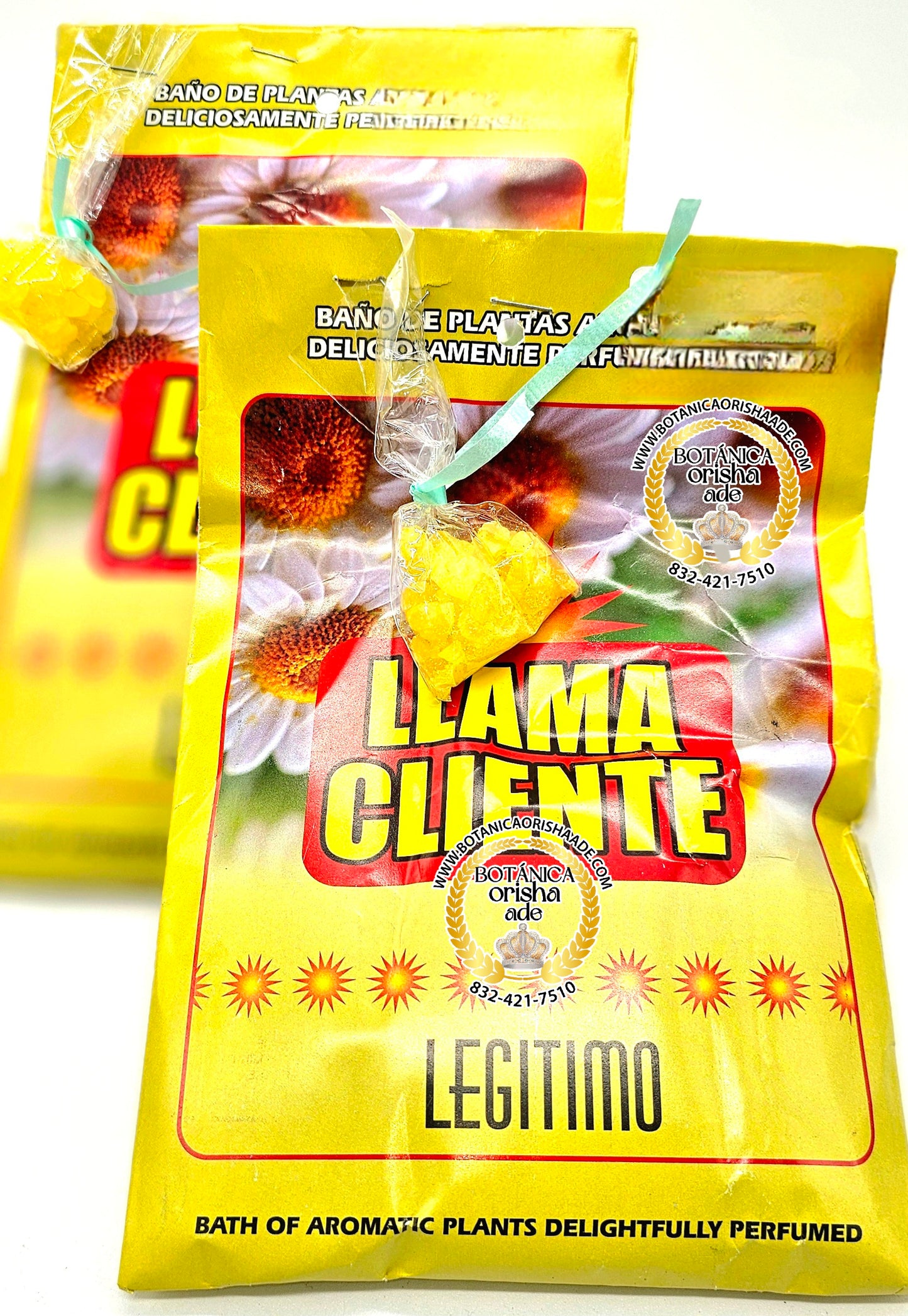 HIERBA SECA LLAMA CLIENTE