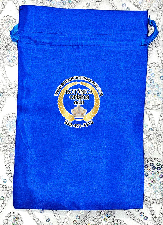 BOLSA PARA CARACOL DE SANTO AZUL DE YEMAYA