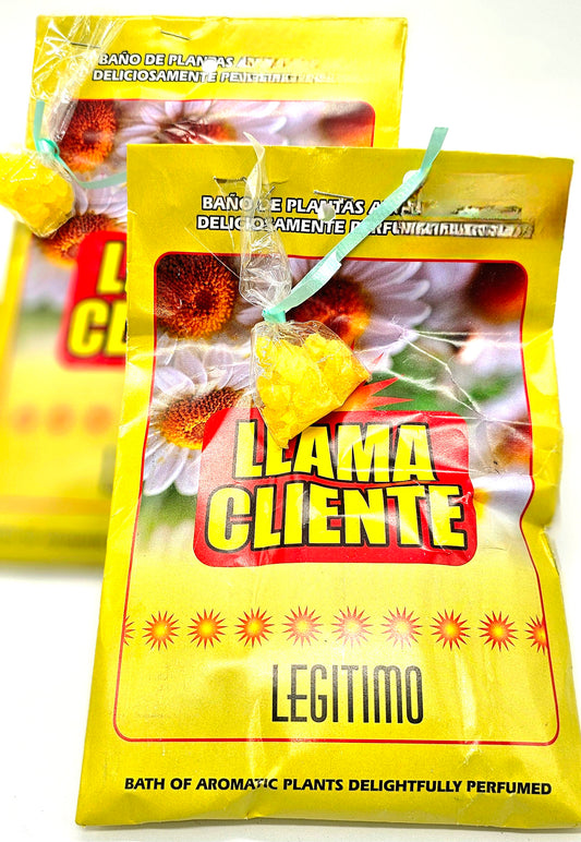 HIERBA SECA-LLAMA CLIENTE