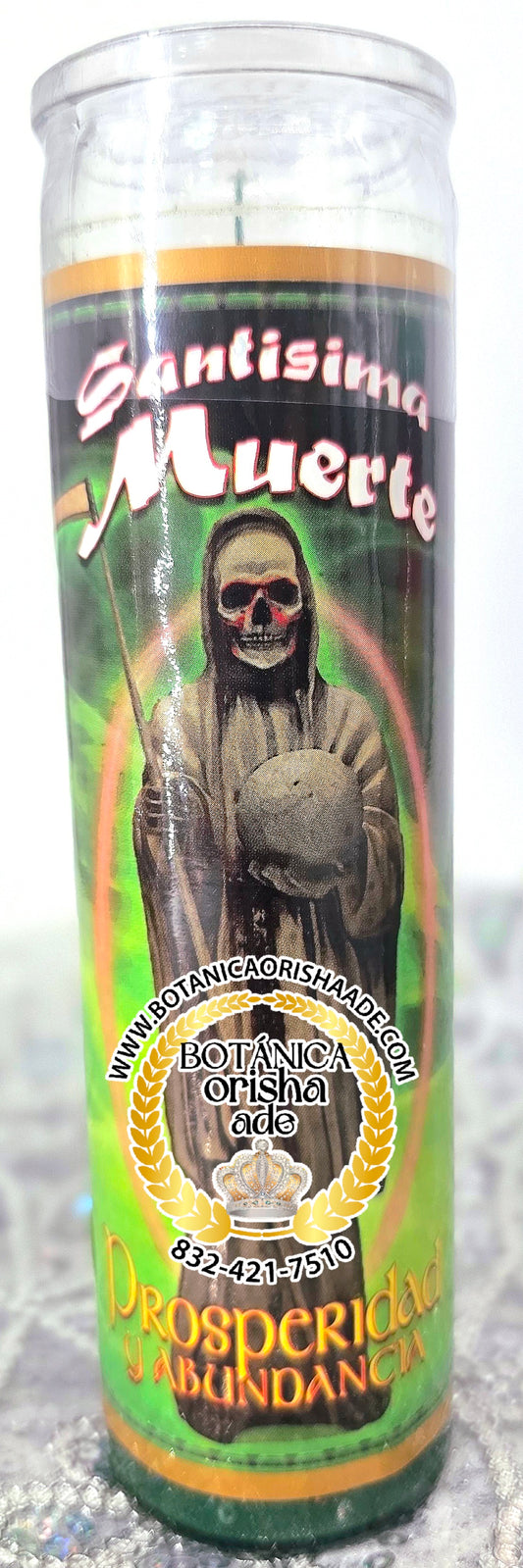 VELA PREPARADA - SANTA MUERTE PROSPERIDAD Y ABUNDANCIA