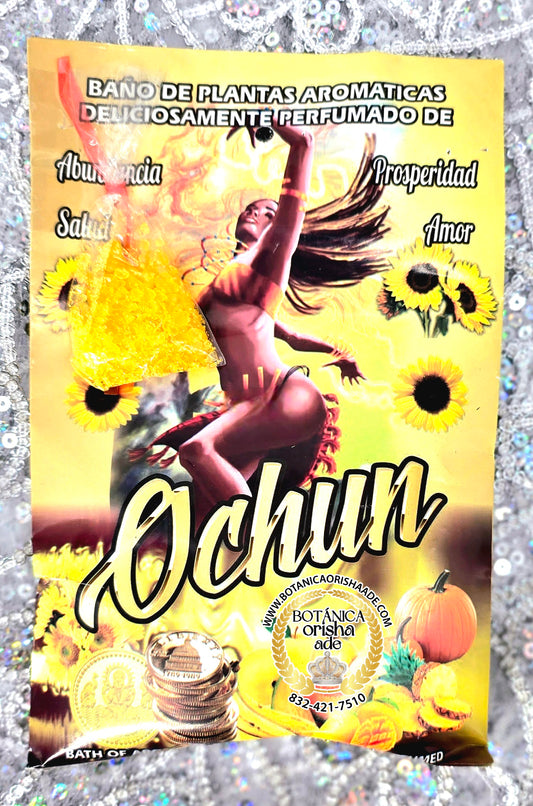 BANO DE OCHUN DE HIERBA SECA