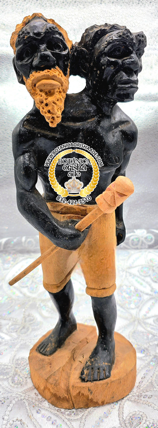 NEGRO DE 2 CABEZAS 2