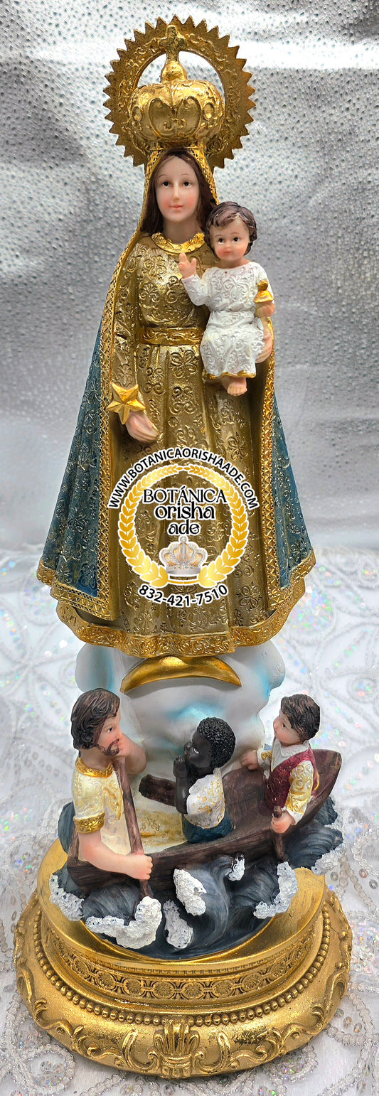 ESTATUA CARIDAD DEL COBRE 17"