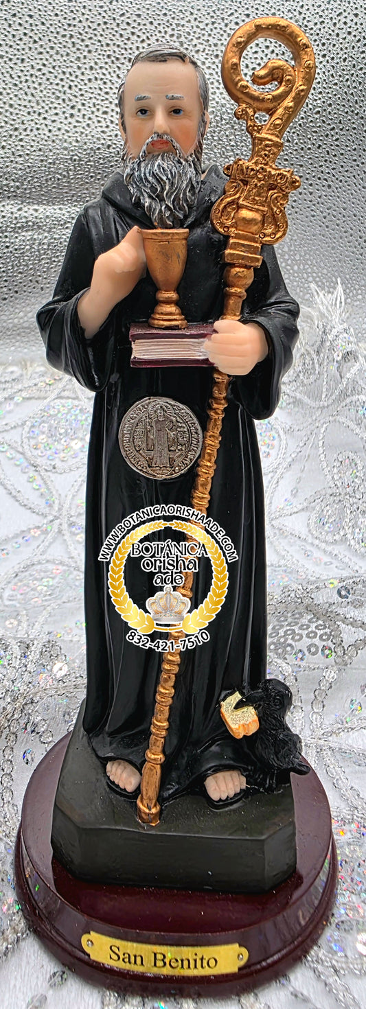 ESTATUA SAN BENITO 12"