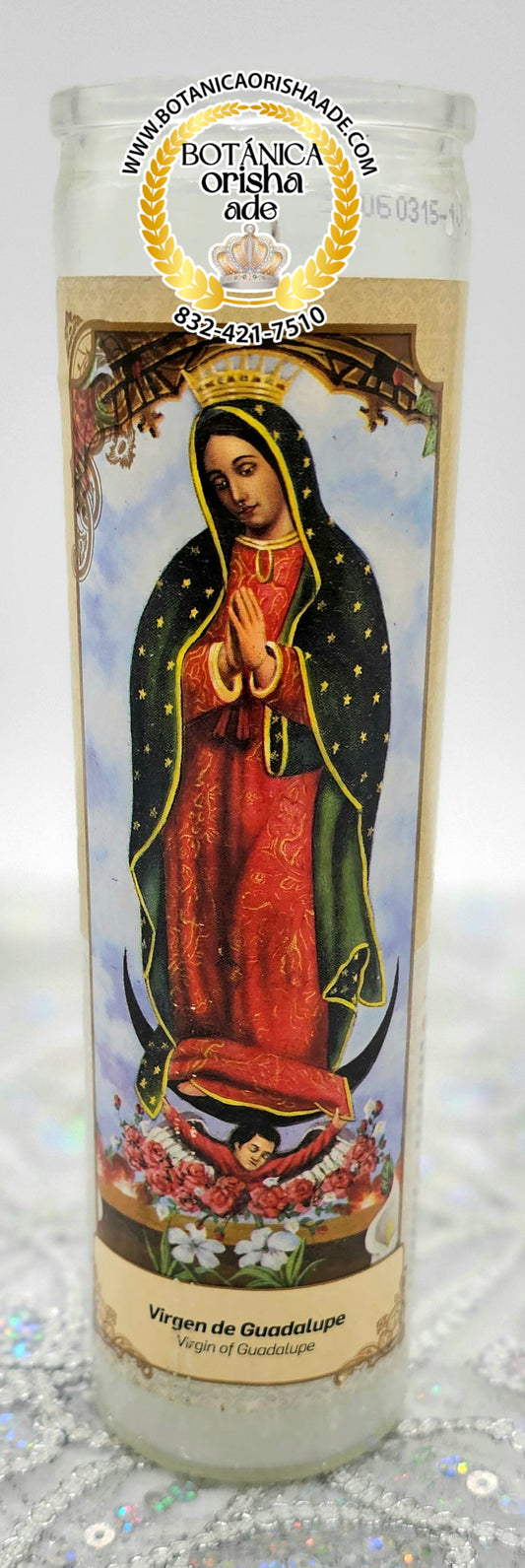 VELA DE VIRGEN DE GUADALUPE
