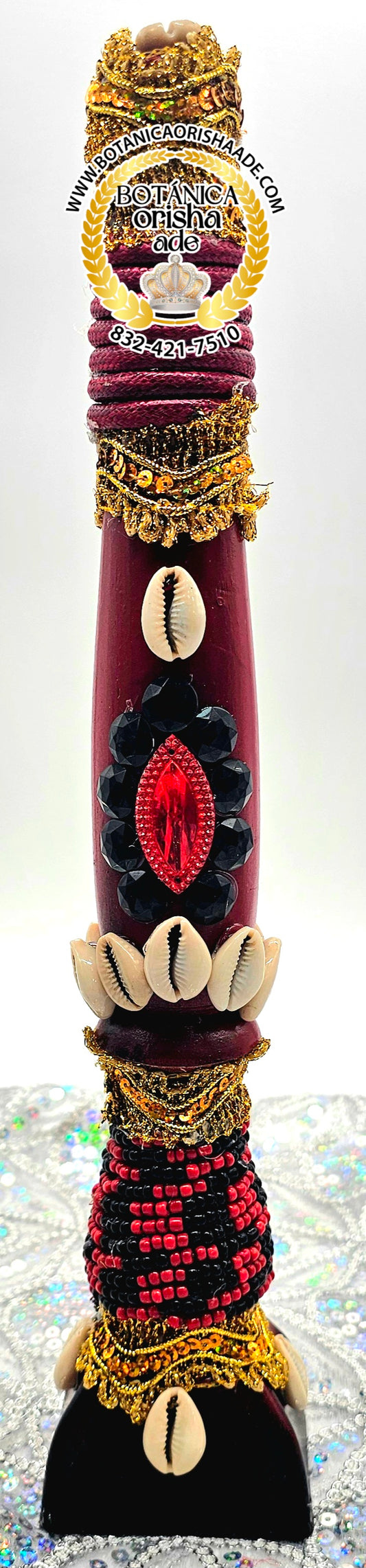 CAMPANA DECORADA PARA ELEGUA 3