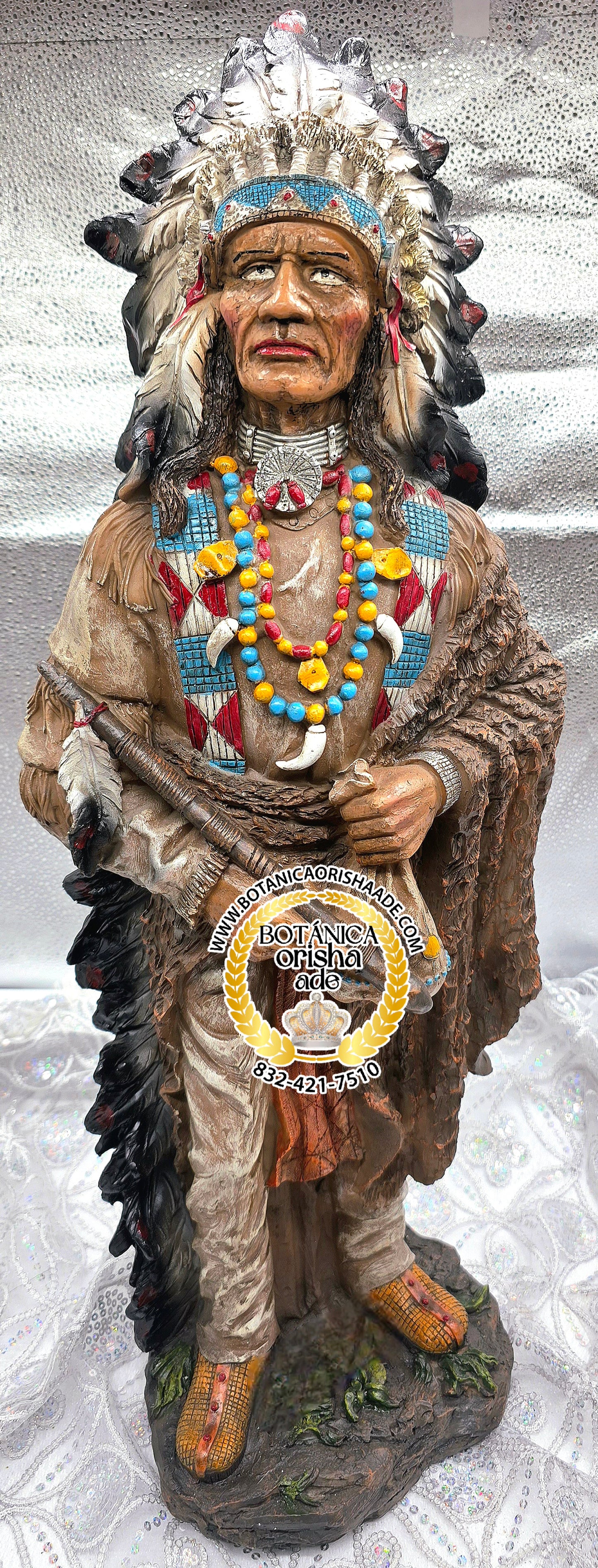 ESTATUA DE INDIO 30"