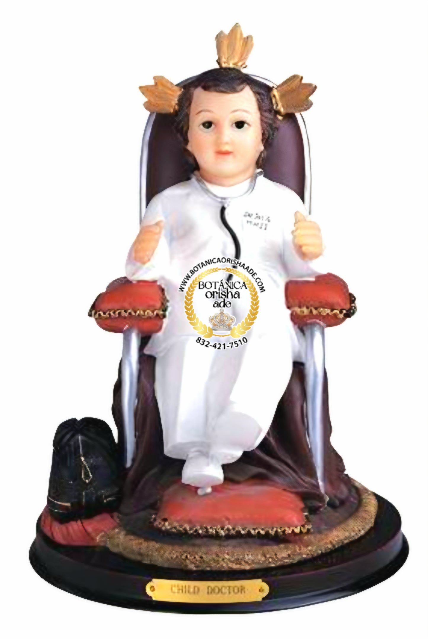 ESTATUA NIÑO DOCTOR 9"