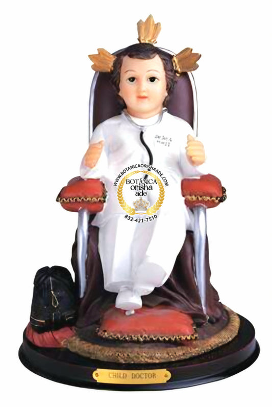 ESTATUA NIÑO DOCTOR 9"