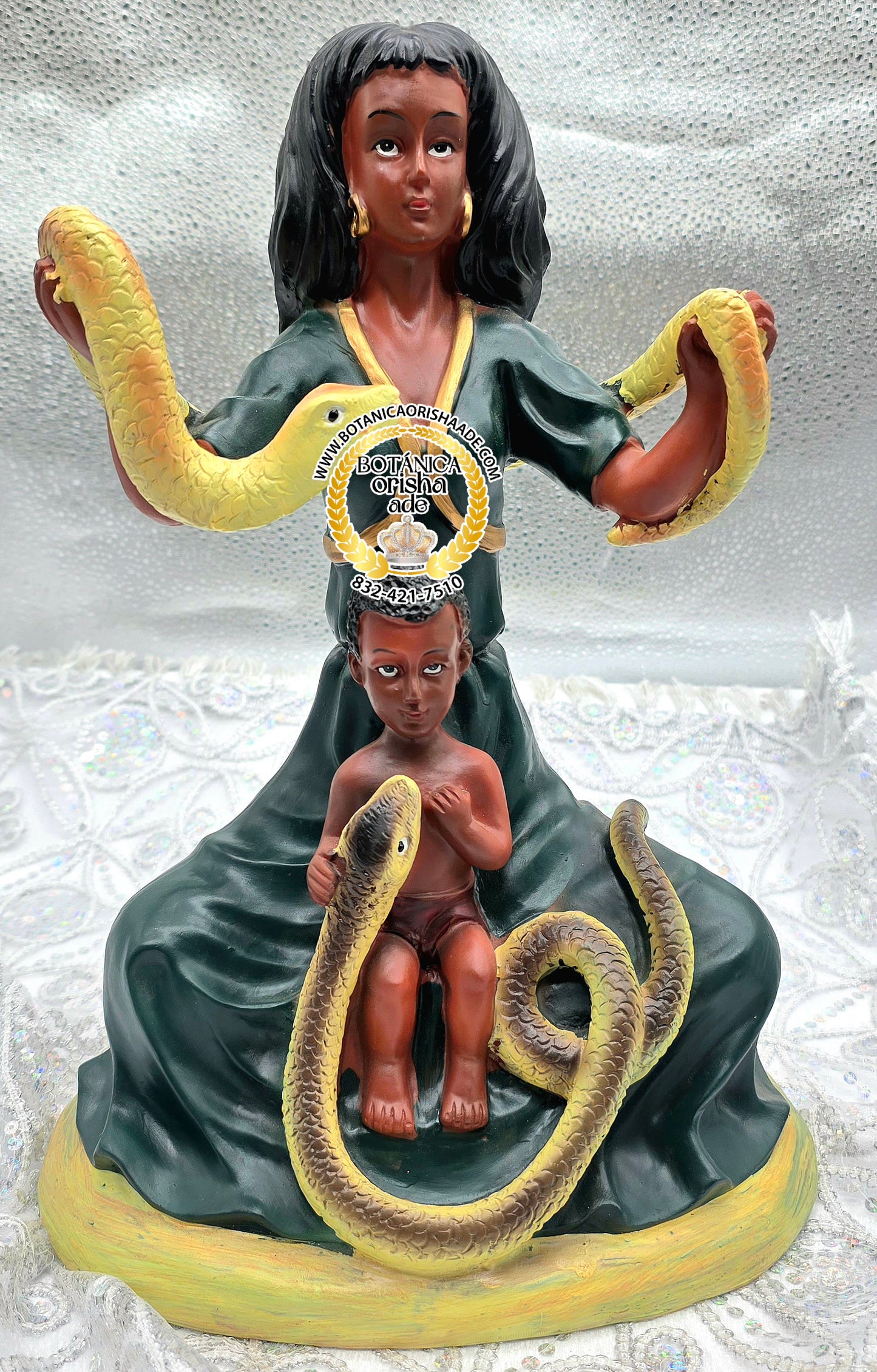 ESTATUA SANTA MARTA LA DOMINADORA 14"