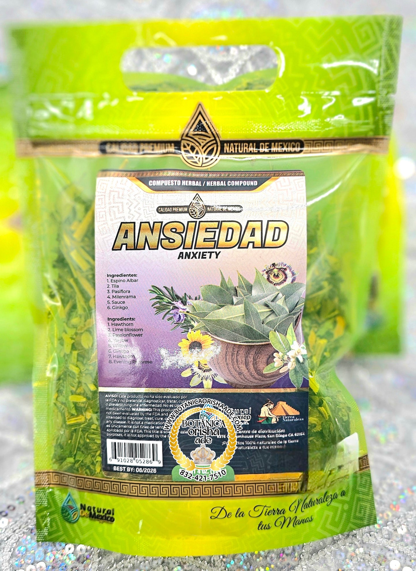 HIERBA SECA PARA ANSIEDAD