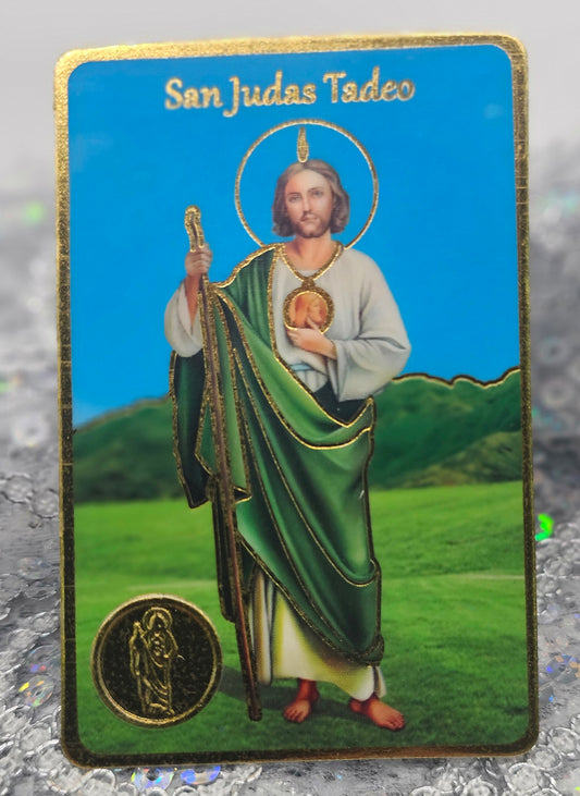 POSTAL CON ORACIÓN DE SAN JUDAS TADEO