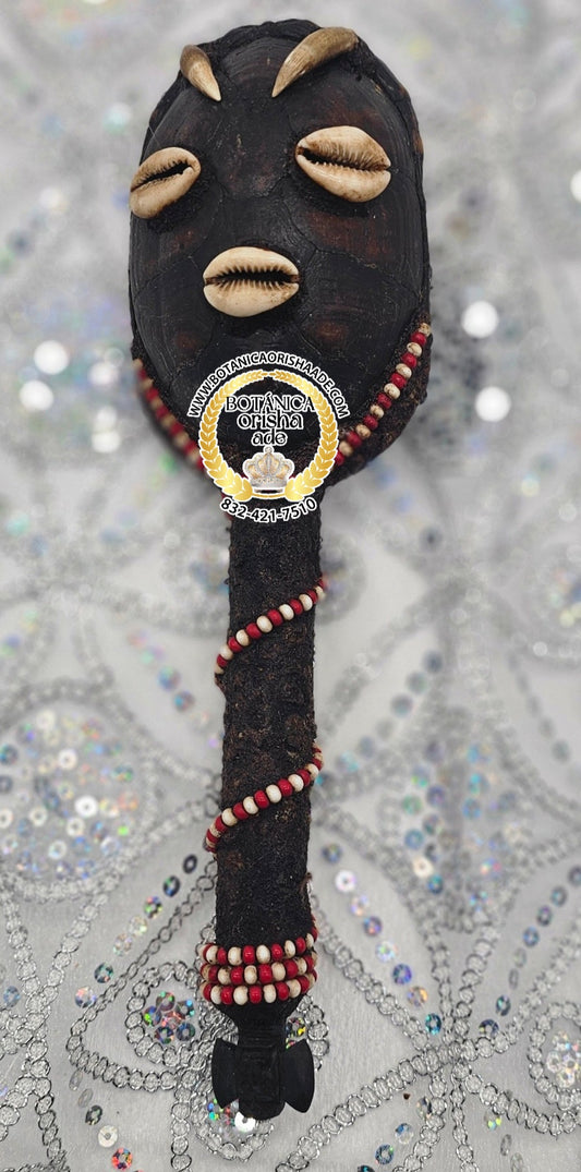 MARACA DE CARAPACHO DE JICOTEA 18