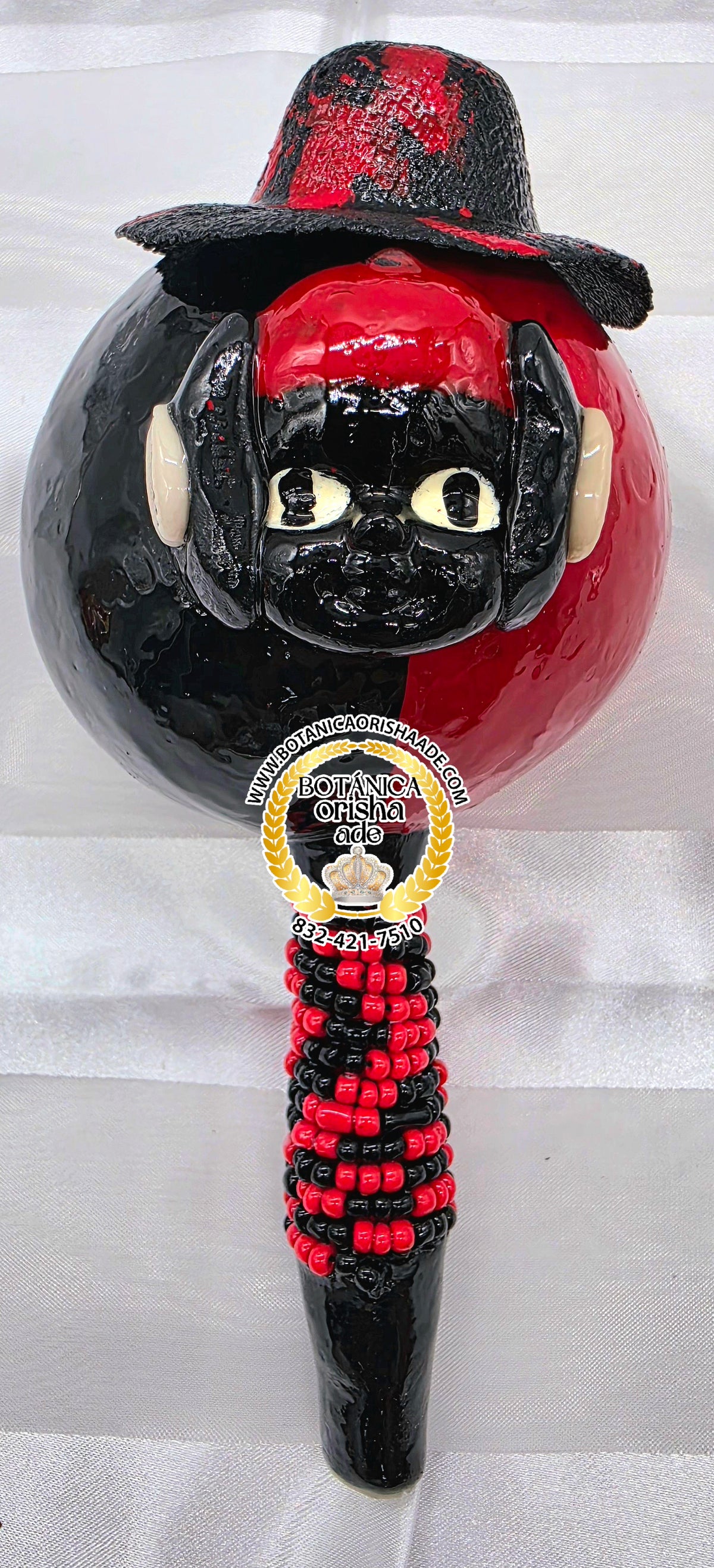 MARACA DECORADA DE ELEGUA