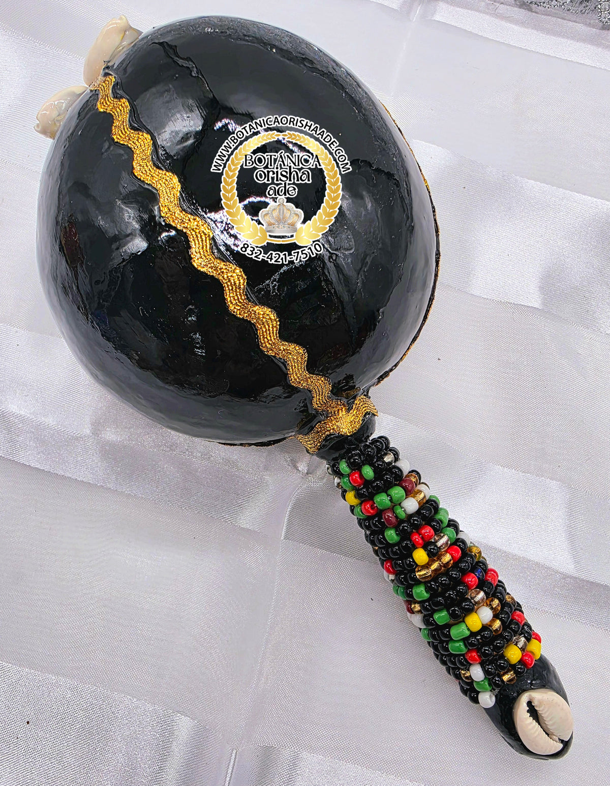 MARACA DECORADA DE EGGUN
