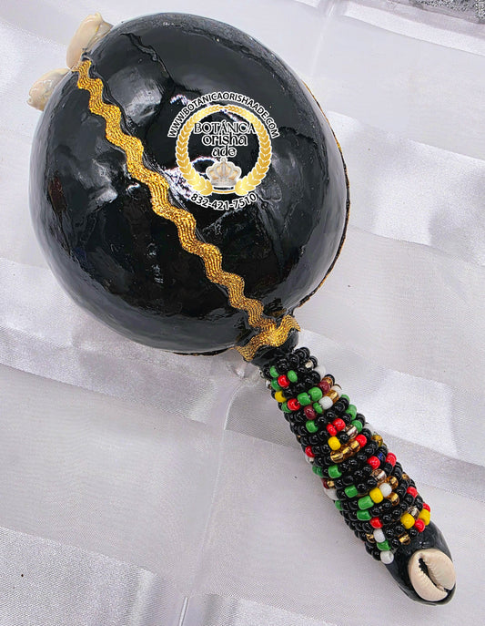 MARACA DECORADA DE EGGUN