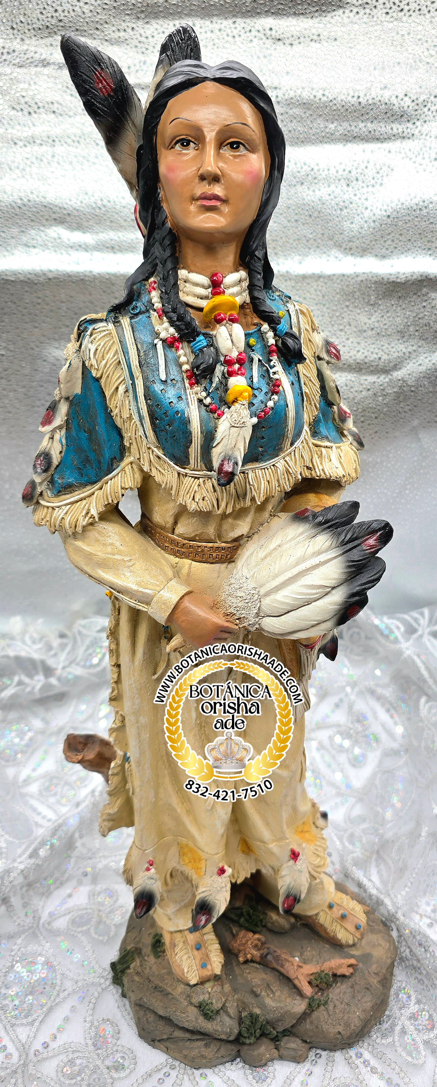 ESTATUA DE INDIA 22"