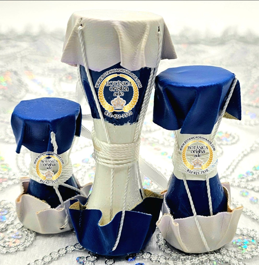 JUEGO DE TAMBORES DE YEMAYA