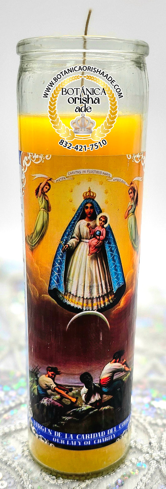 VELA DE VIRGEN DE LA CARIDAD DEL COBRE