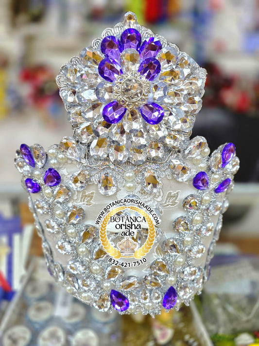 CORONA DE OBATALA OBA MORO GRANDE
