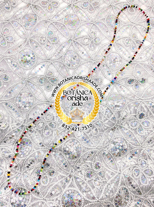 COLLAR DE CRYSTAL DE EGGUN LARGO
