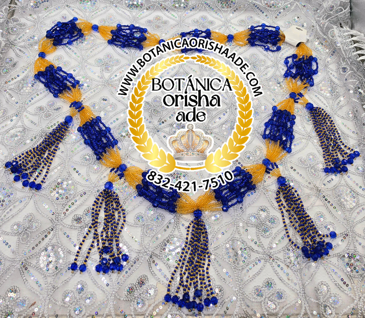 COLLAR DE MAZO DE OCHOSI O YEMAYA