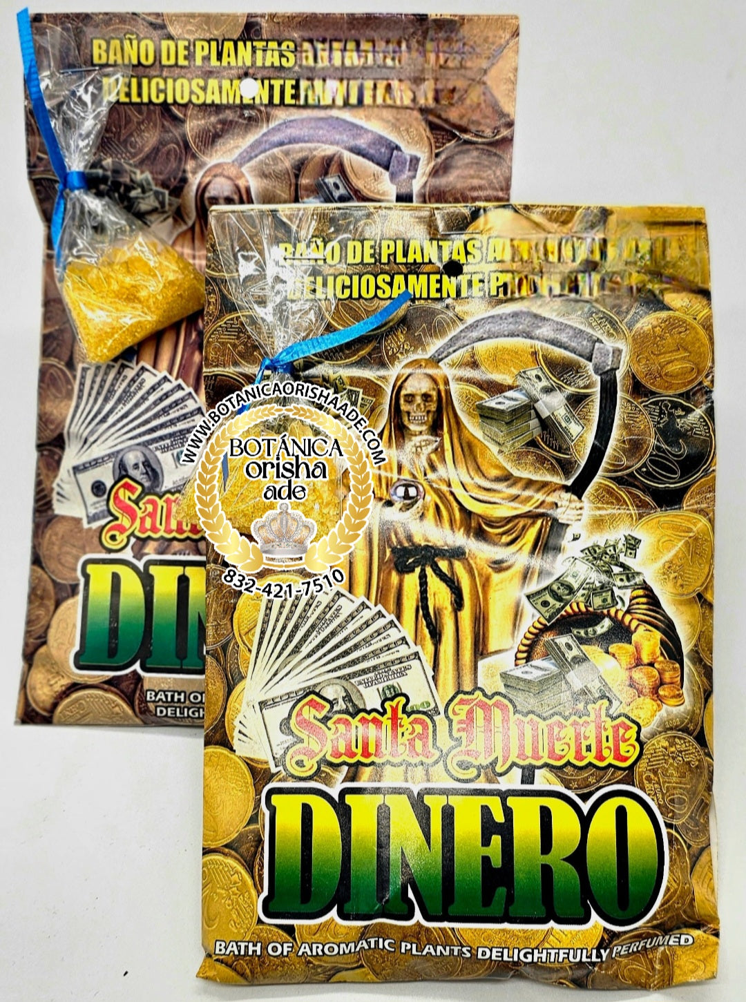 HIERBA SECA SANTA MUERTE DE DINERO