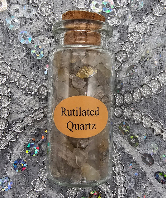 CRYSTALS RUTILATED QUARTZ