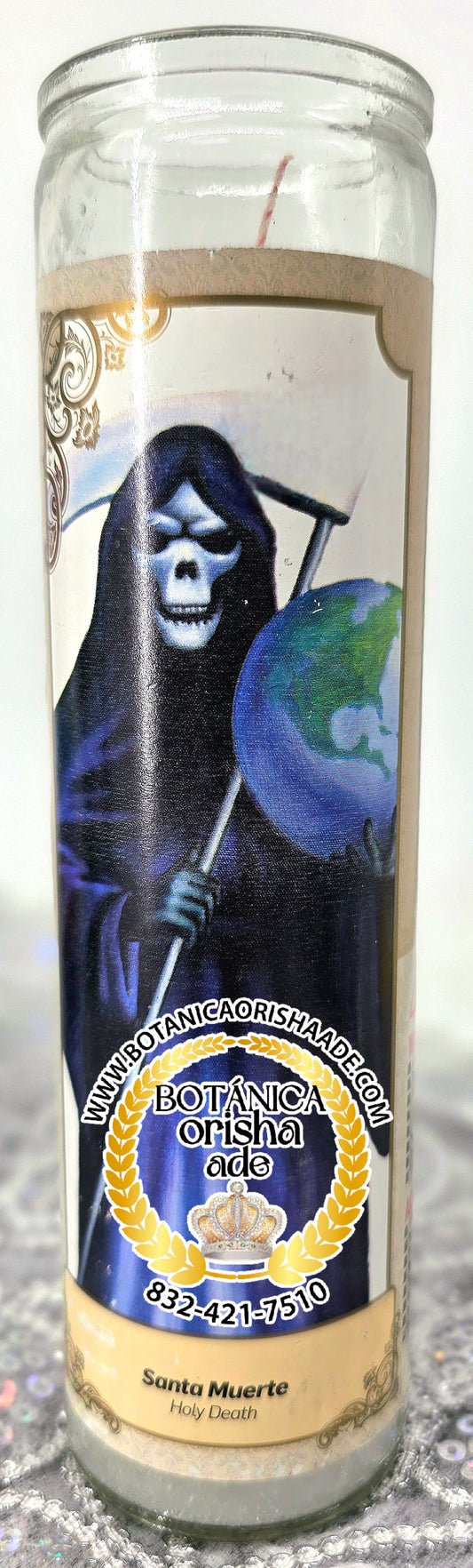 VELA - SANTA MUERTE BLANCA