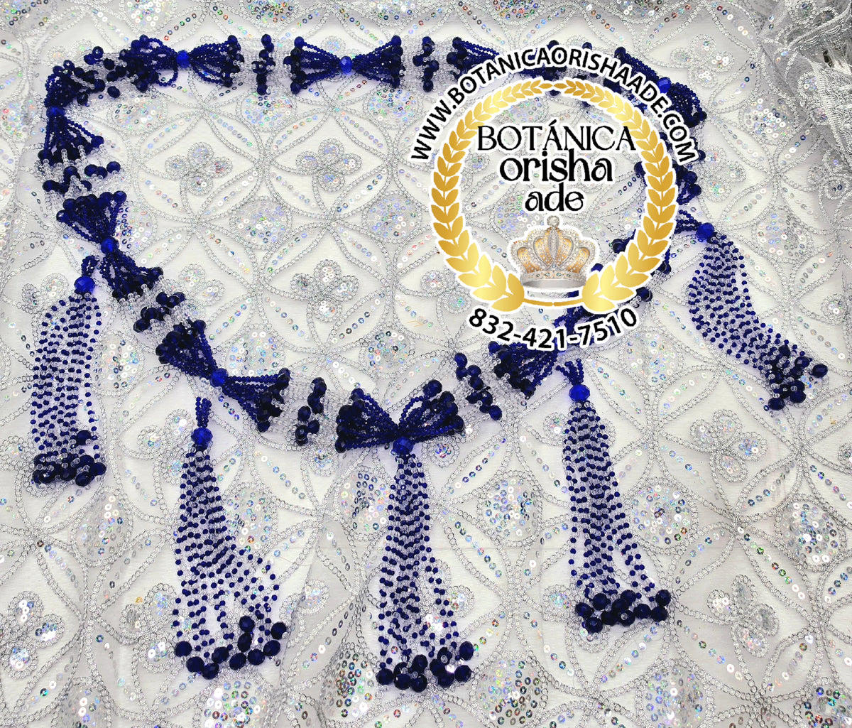 COLLAR DE MAZO DE YEMAYA 2
